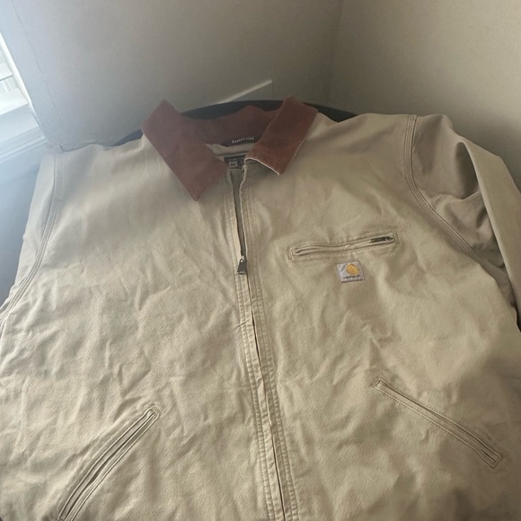 Carhartt Other - Carhartt Men's Tall Sandstone Detroit Jacket 3XL
